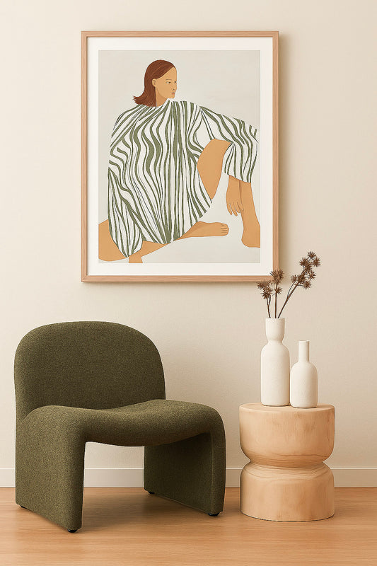 Delilah Daring Print