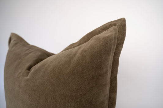 Evelyn Olive Cushion
