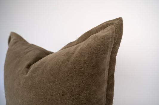 Evelyn Olive Cushion