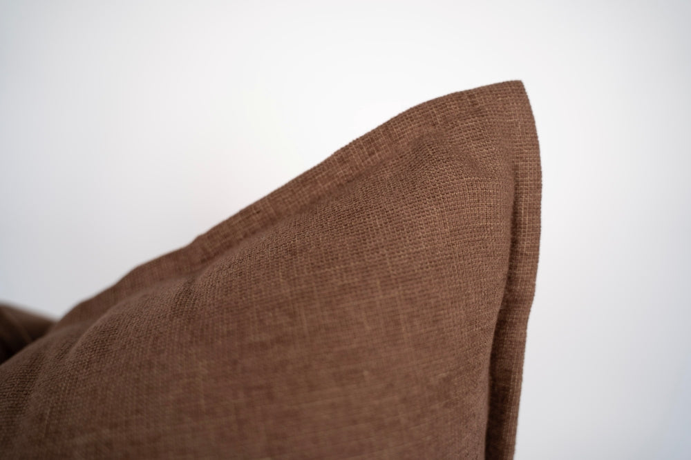 Fiore Toffee Cushion
