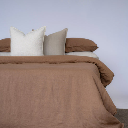 Ravello Biscuit Quilt Cover Set