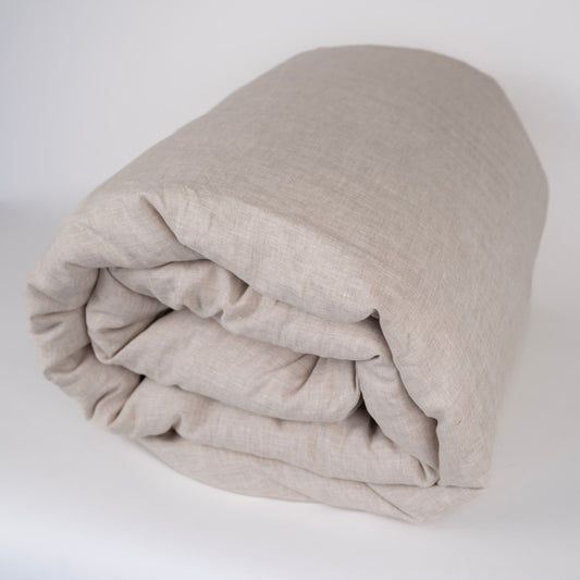 Nimes Natural Quilt Cover Set