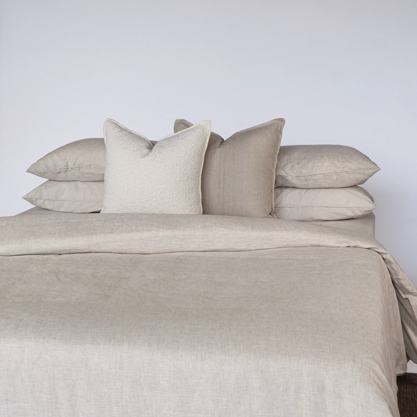 Nimes Natural Quilt Cover Set