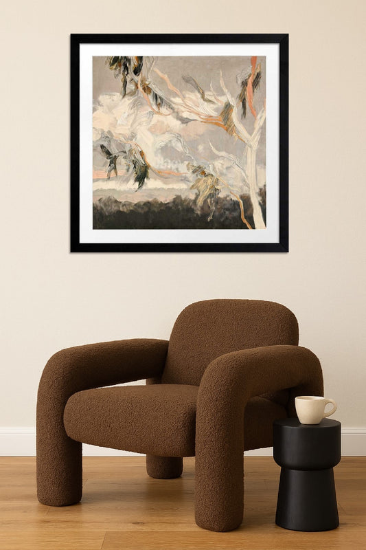 Evening Gum Leaves Print