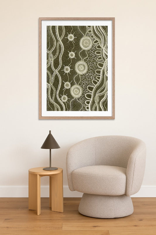 Murriyang Green Print