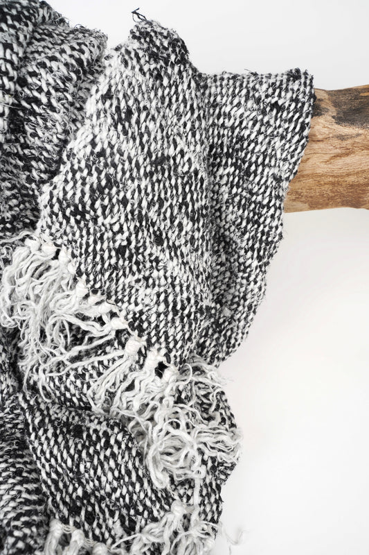 Wabi Black Throw