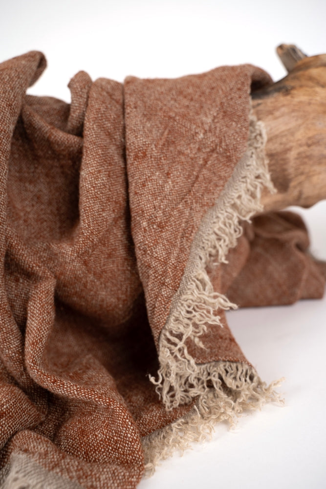 Tabako Linen Throw