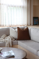 Hailey Terracotta Cushion Cover