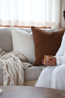 Hailey Terracotta Cushion Cover