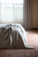 Estella Beige & Earth Stripe Throw