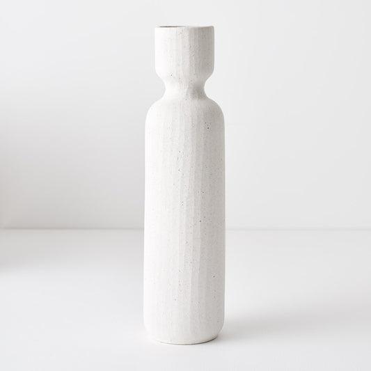 Alena White Chalk Vase 35cm