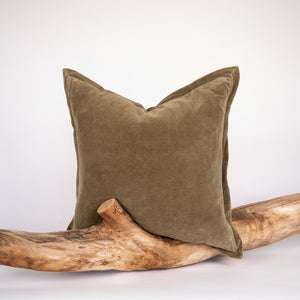 Evelyn Olive Cushion