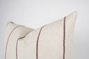 Maple Brown Stripe Cushion Cover