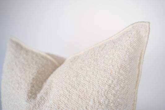 Alberto Ivory Cushion Cover 50x50cm
