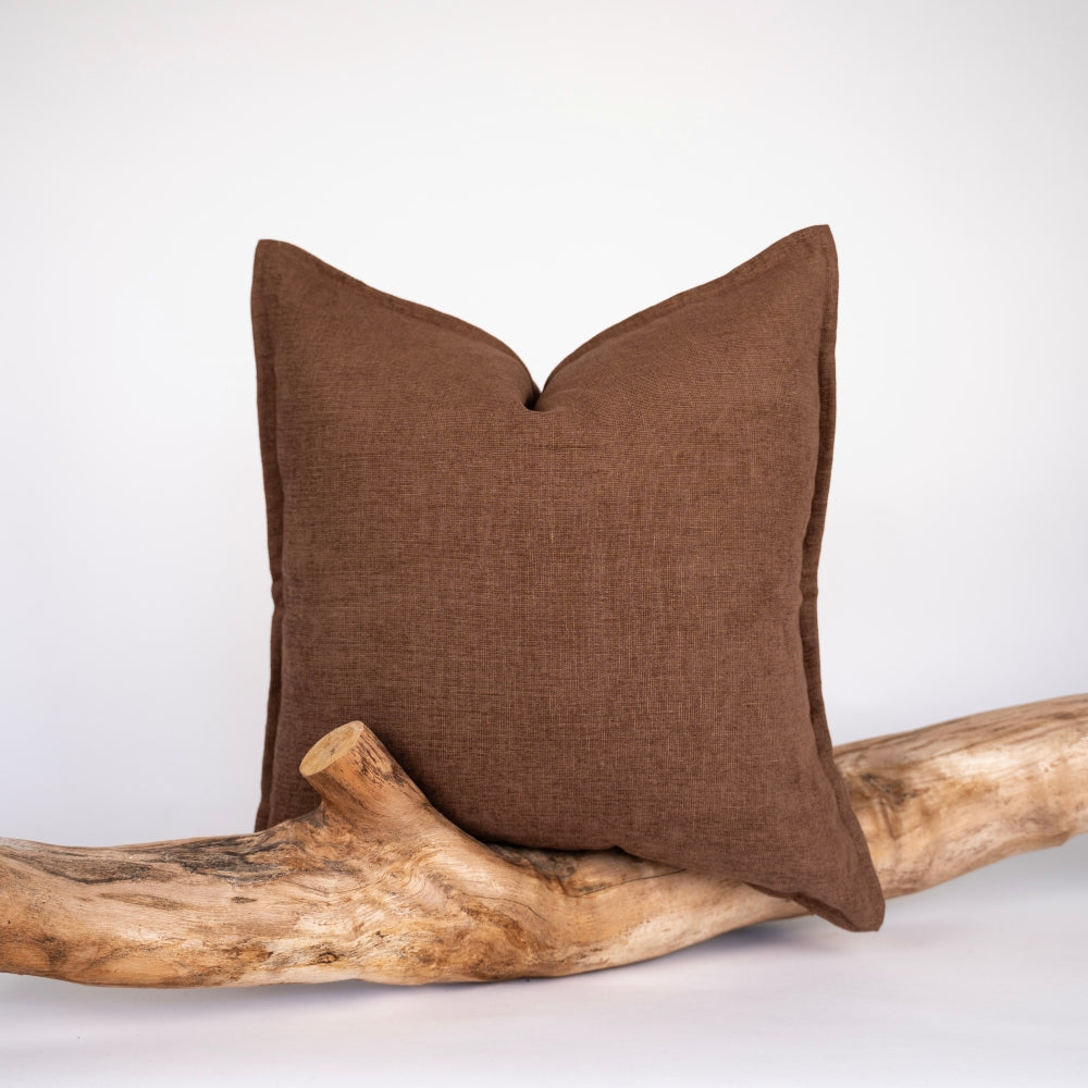 Fiore Toffee Cushion