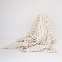 Izzy Linen Stripe Throw