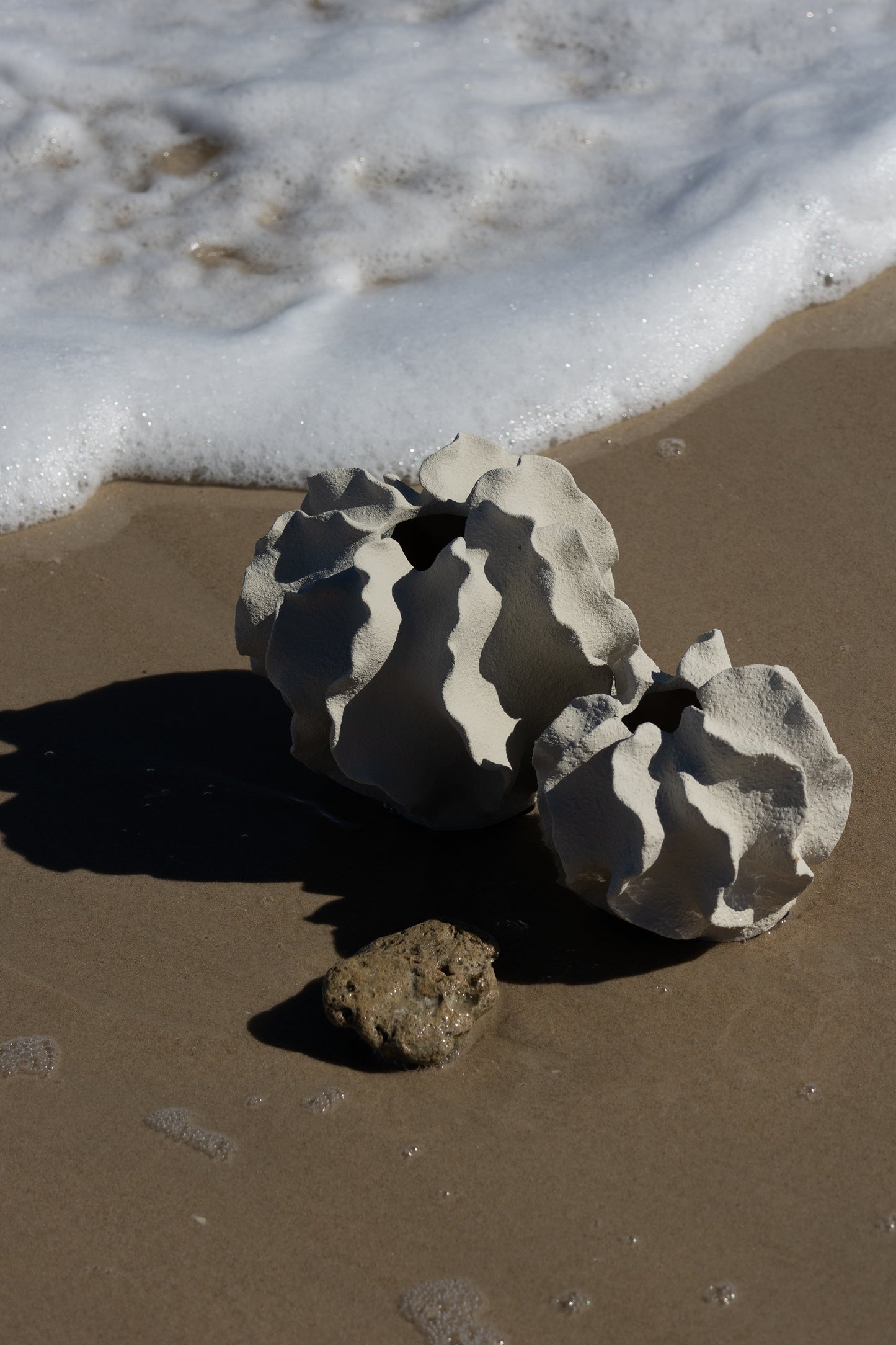 Salento Limestone Vase 18cm