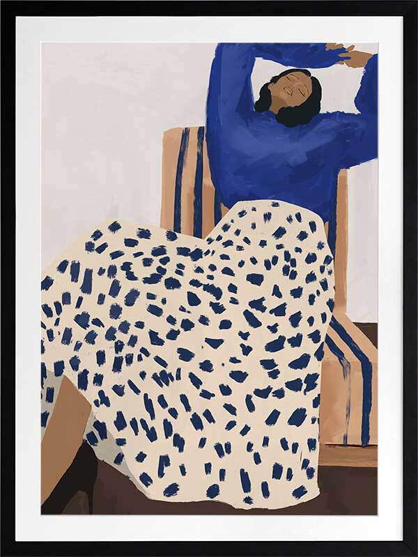 Delilah Daydreaming Print