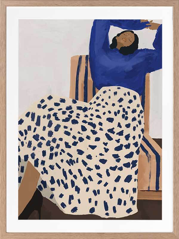 Delilah Daydreaming Print