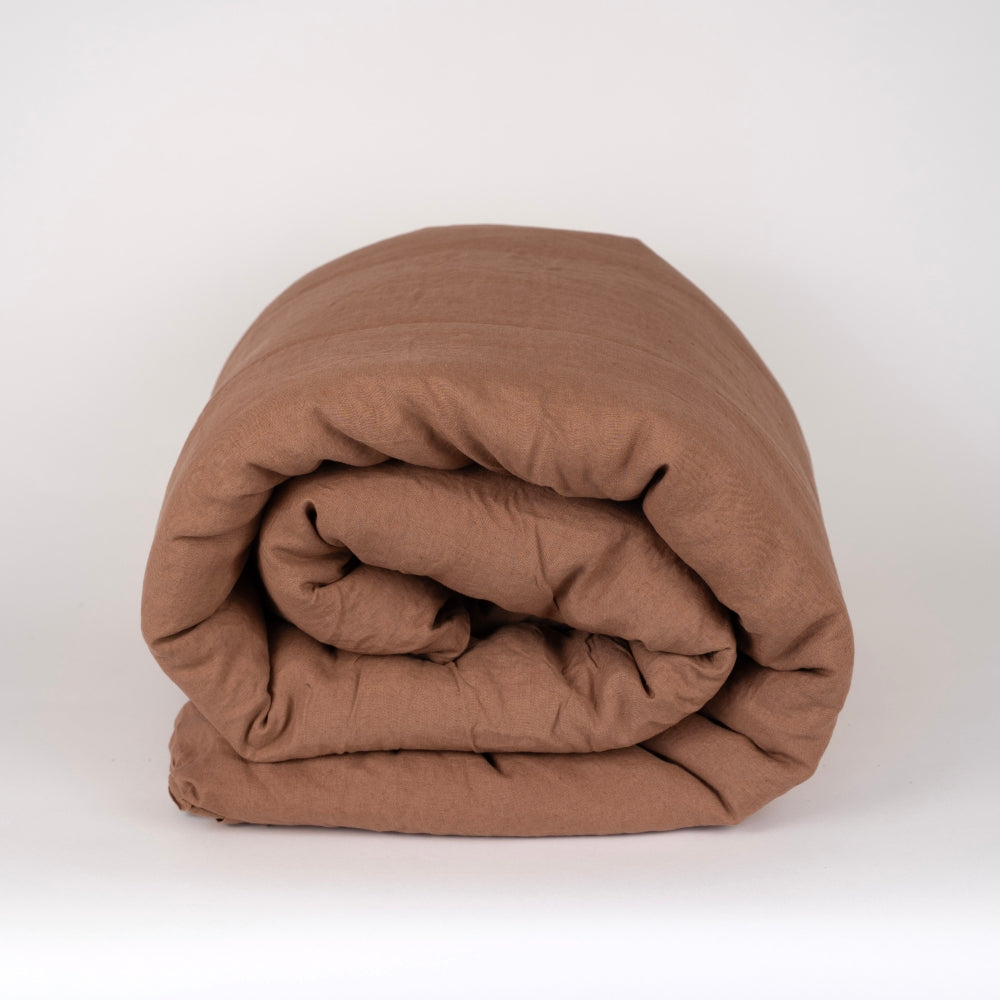 Ravello Biscuit Quilt Cover Set