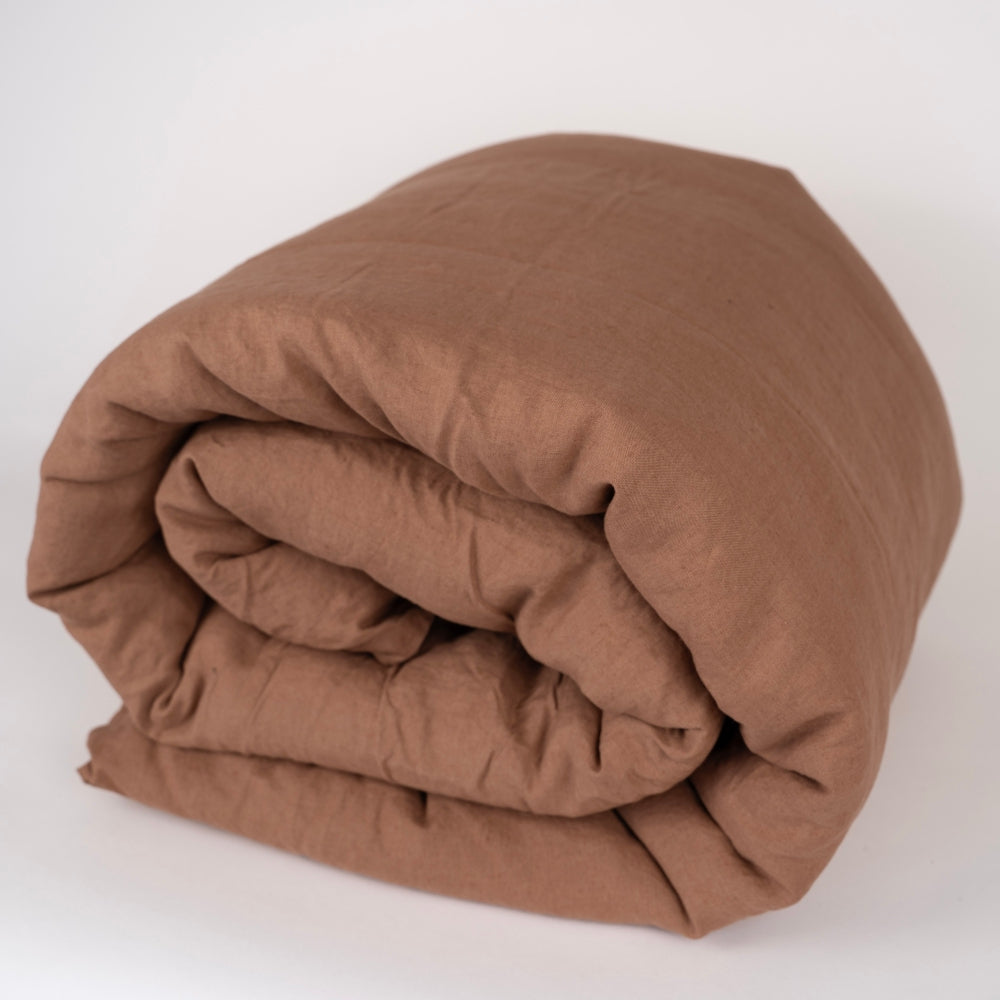 Ravello Biscuit Quilt Cover Set