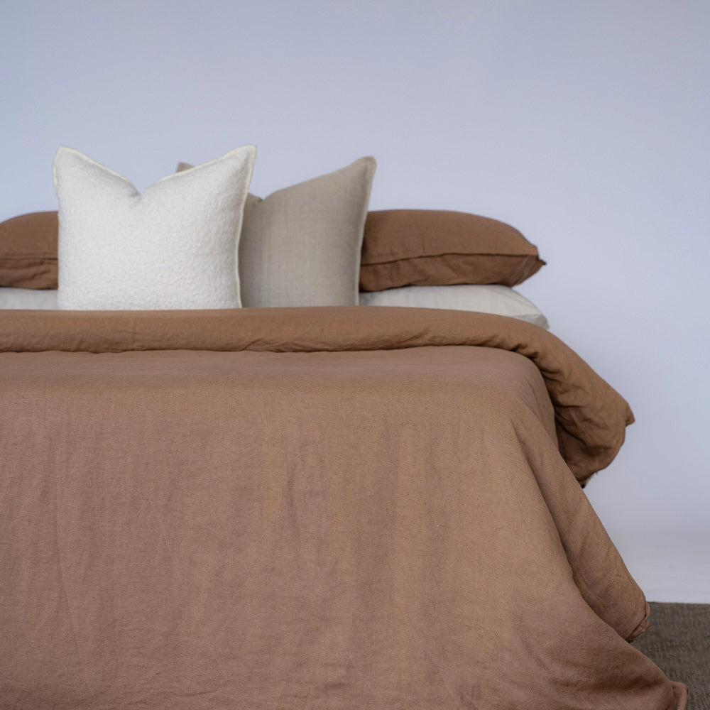 Ravello Biscuit Quilt Cover Set