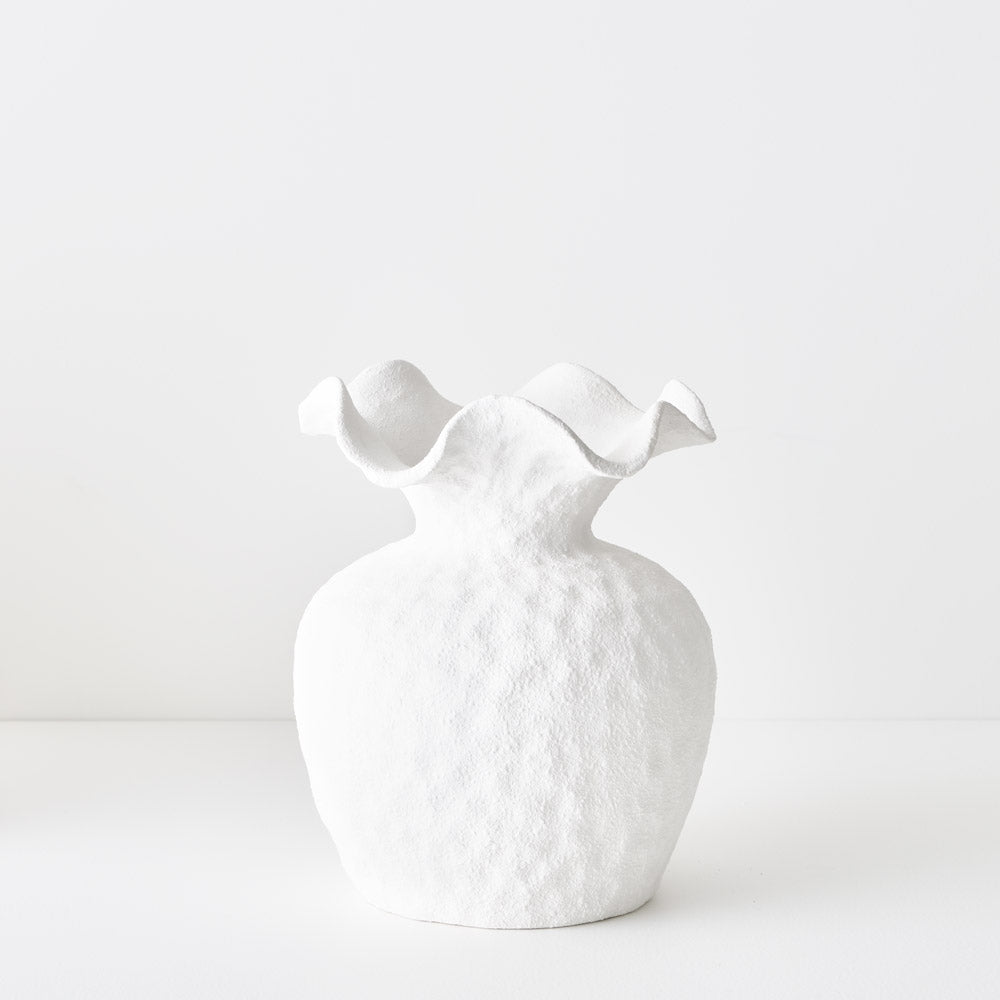 Namoli White Vase 24cm