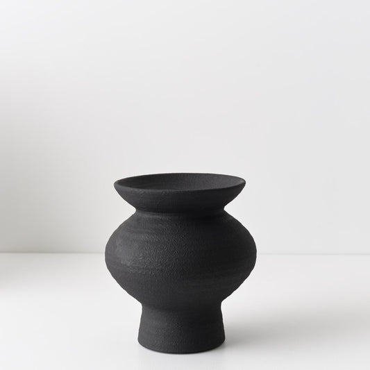 Ola Black Vase 23cm