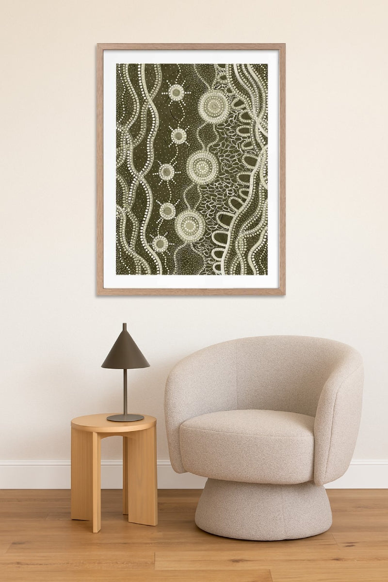 Murriyang Green Print
