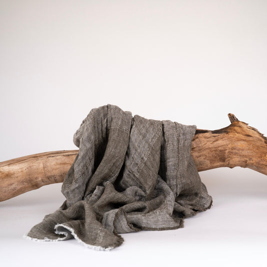 Kozo Linen Throw