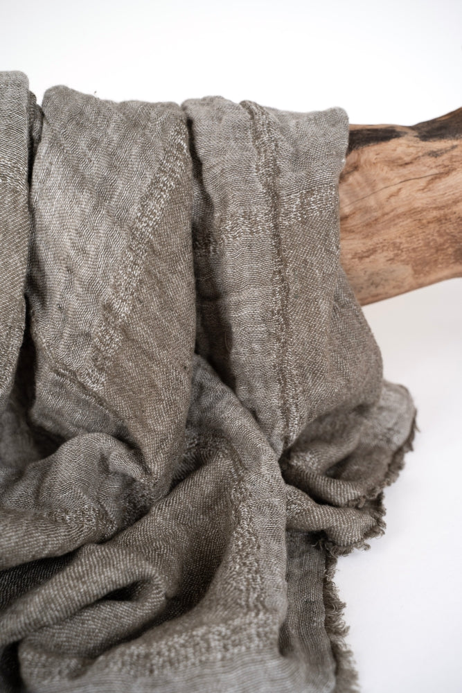 Kozo Linen Throw