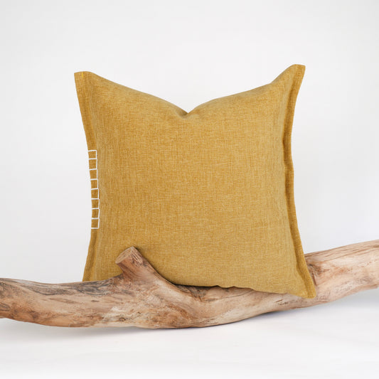 Aurora Mustard Cushion